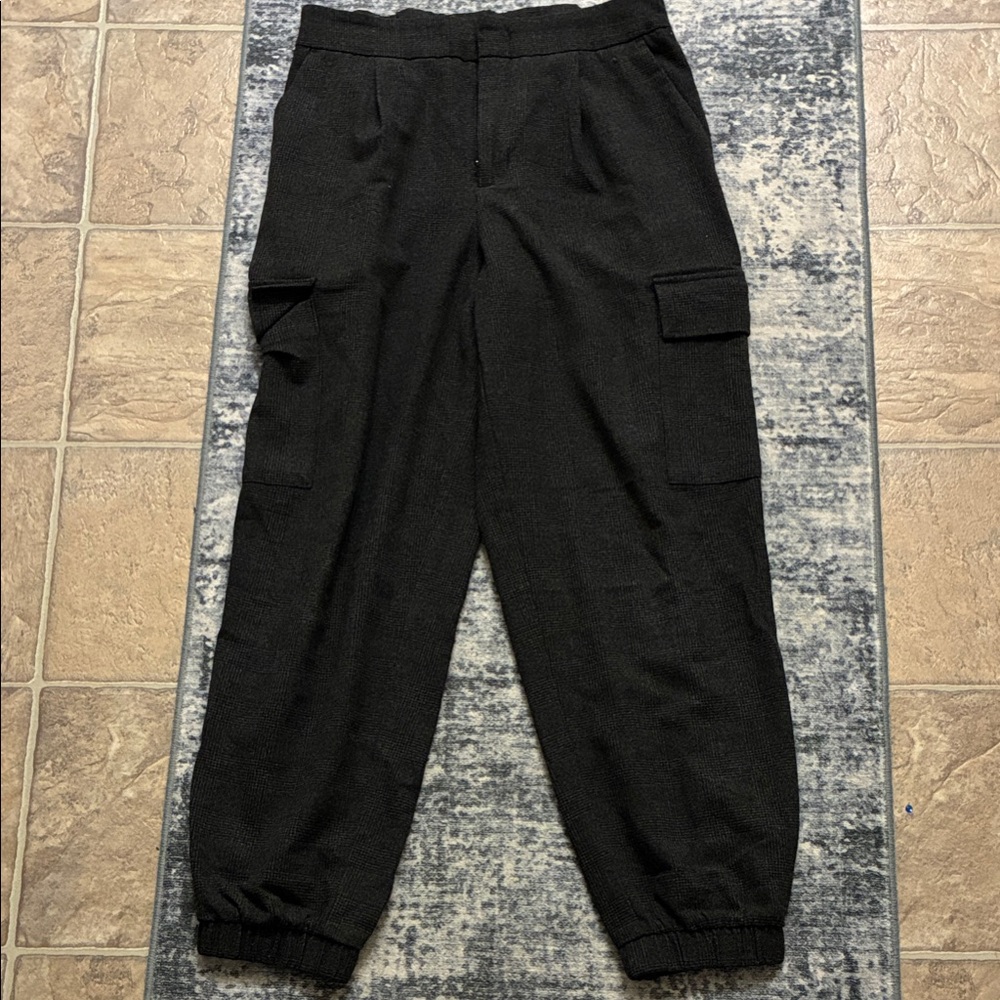 a new day Men's Black Cargo Pants